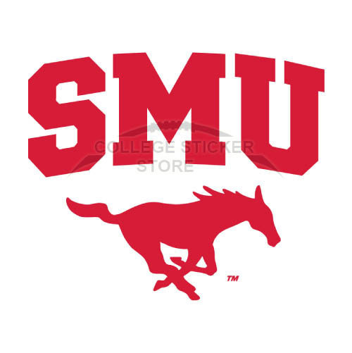 Homemade Southern Methodist Mustangs Iron-on Transfers (Wall Stickers)NO.6302